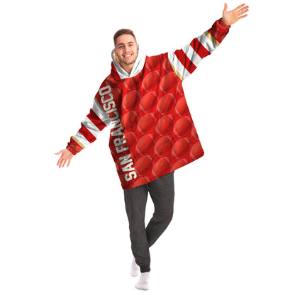 San Francisco Football Snuggly Hoodie