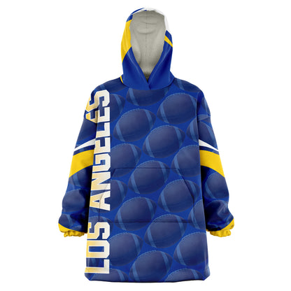 Los Angeles Royal Football Snuggly Hoodie