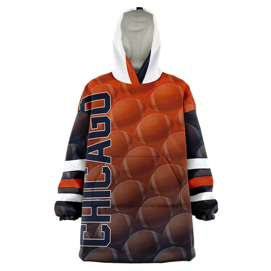 Chicago Football Snuggly Hoodie