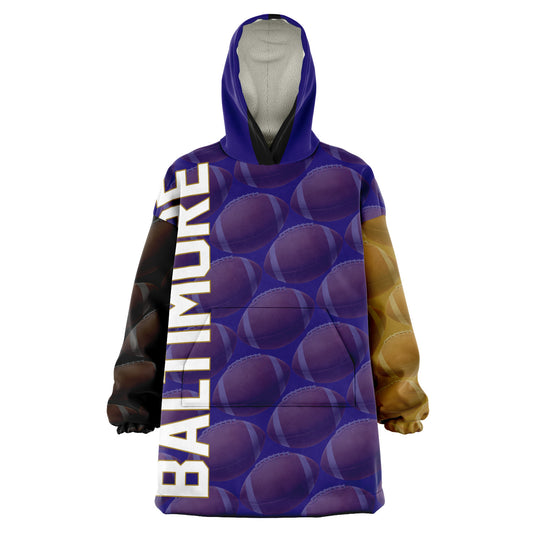 Baltimore Football Snuggly Hoodie