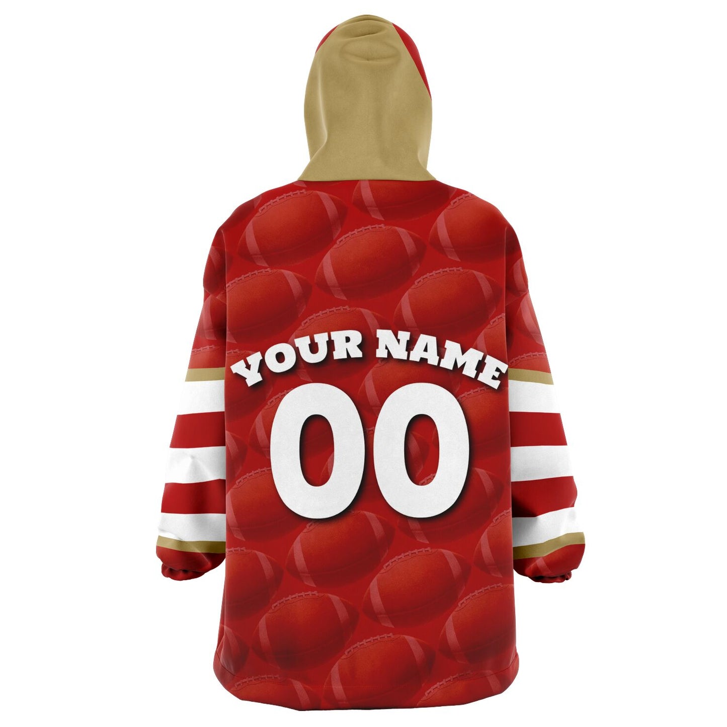 San Francisco Football Snuggly Hoodie