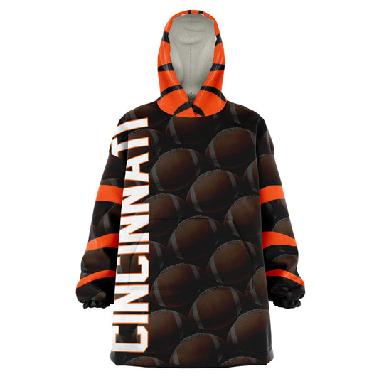 Cincinnati Football Snuggly Hoodie