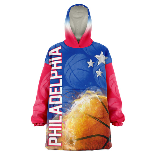 Philadelphia Basketball Snuggly Hoodie