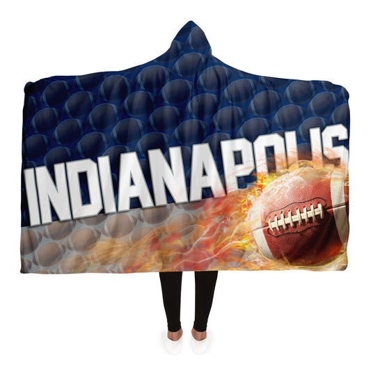 Indianapolis Football Hooded Blanket