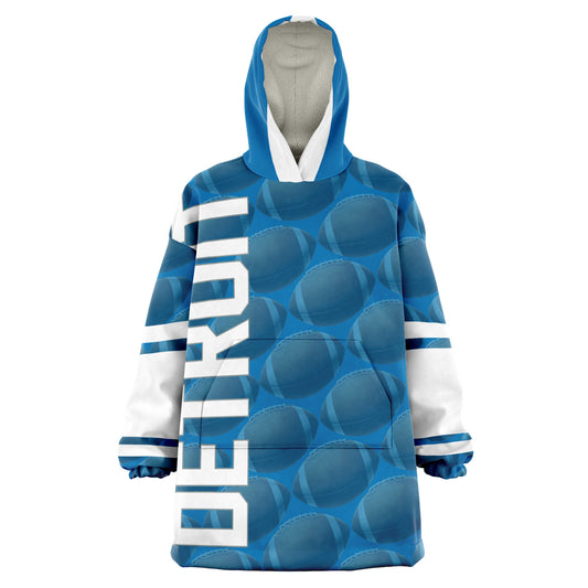 Detroit Football Snuggly Hoodie