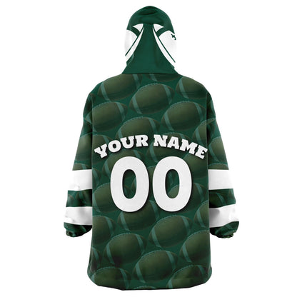 New York Green Football Snuggly Hoodie