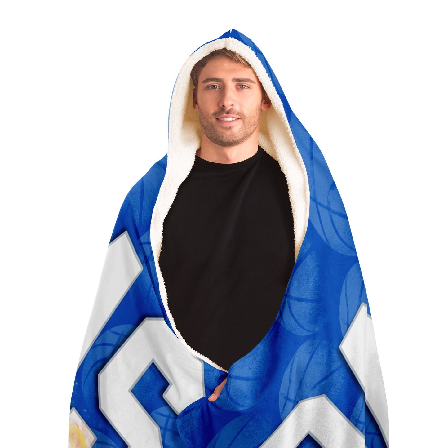 Dallas Basketball Hooded Blanket