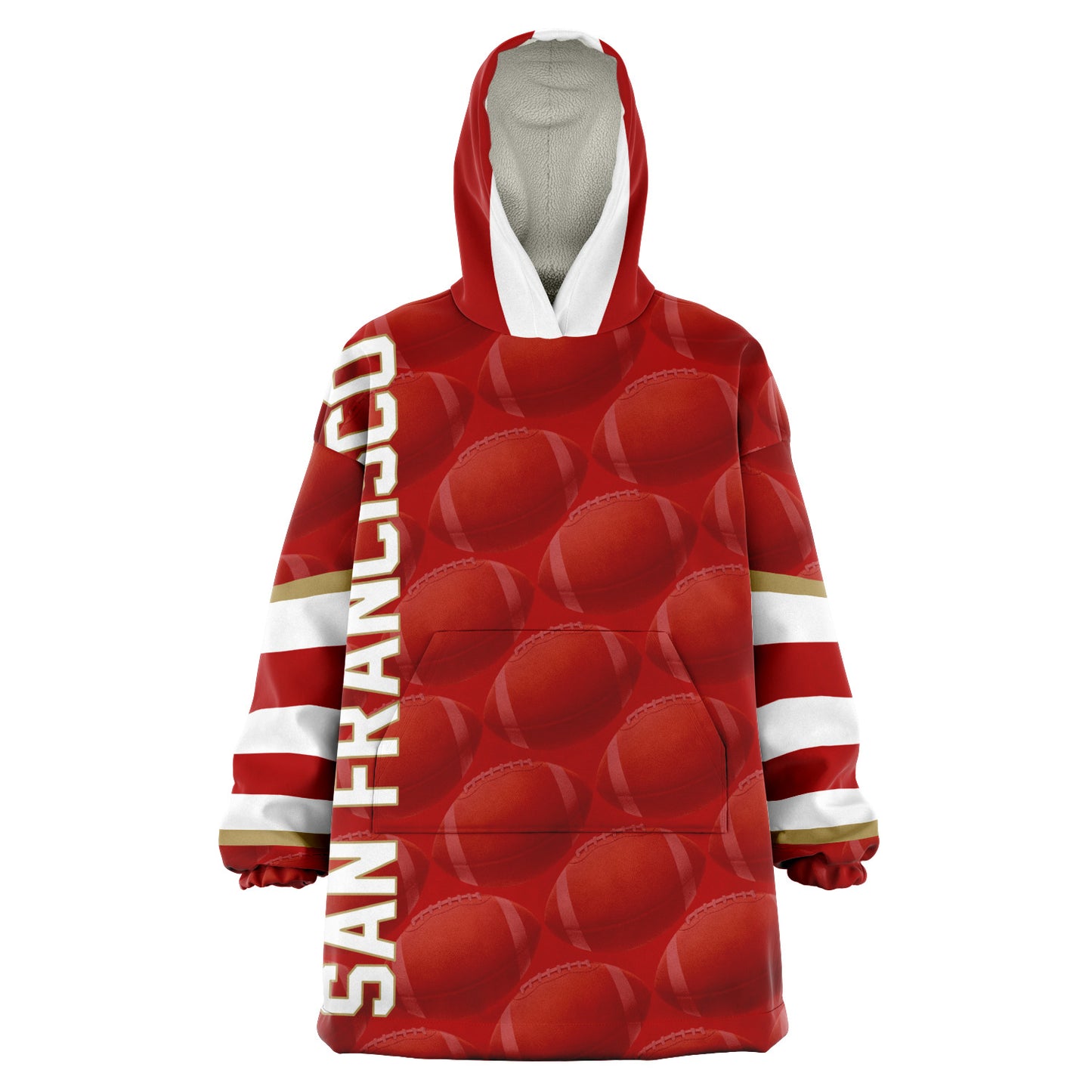 San Francisco Football Snuggly Hoodie